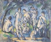 Paul Cezanne Sept Baigneurs oil painting